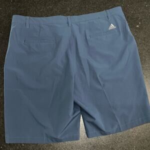 UEC ADIDAS SLATE BLUE MICROFIBER CASUAL GOLF SHORTS 9.5” INSEAM SZ 40